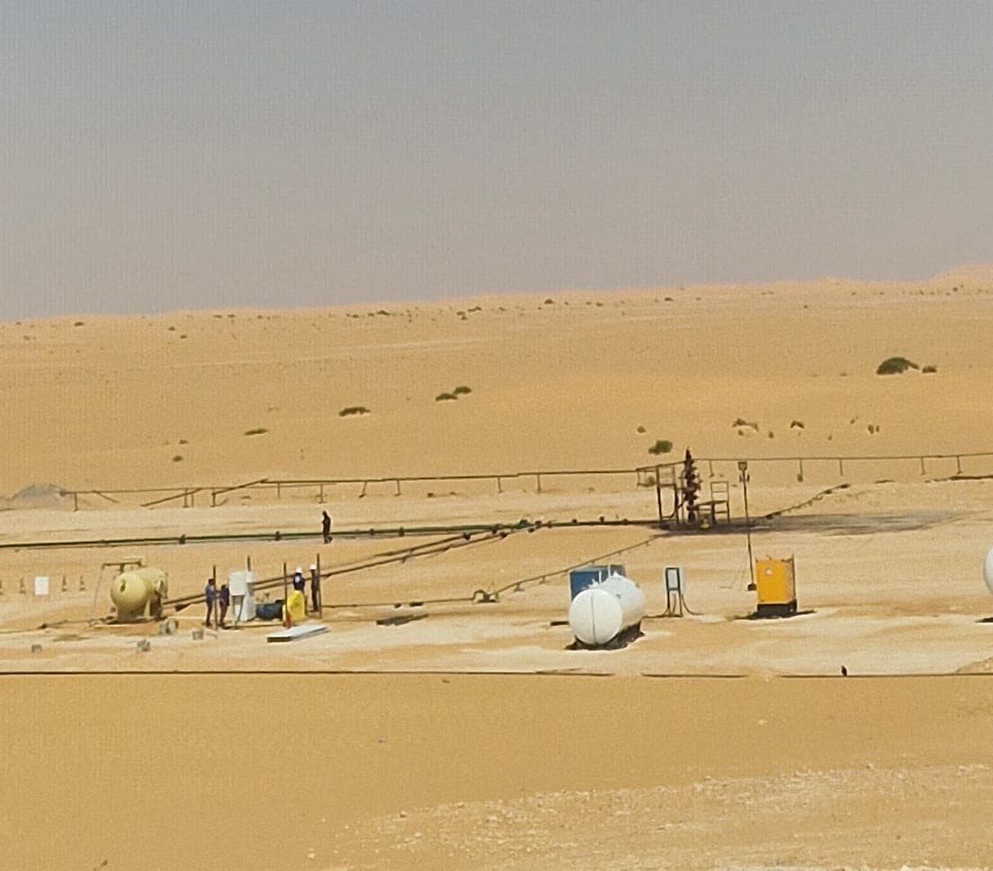 Equipe GPS Energy en intervention terrain oil and gas